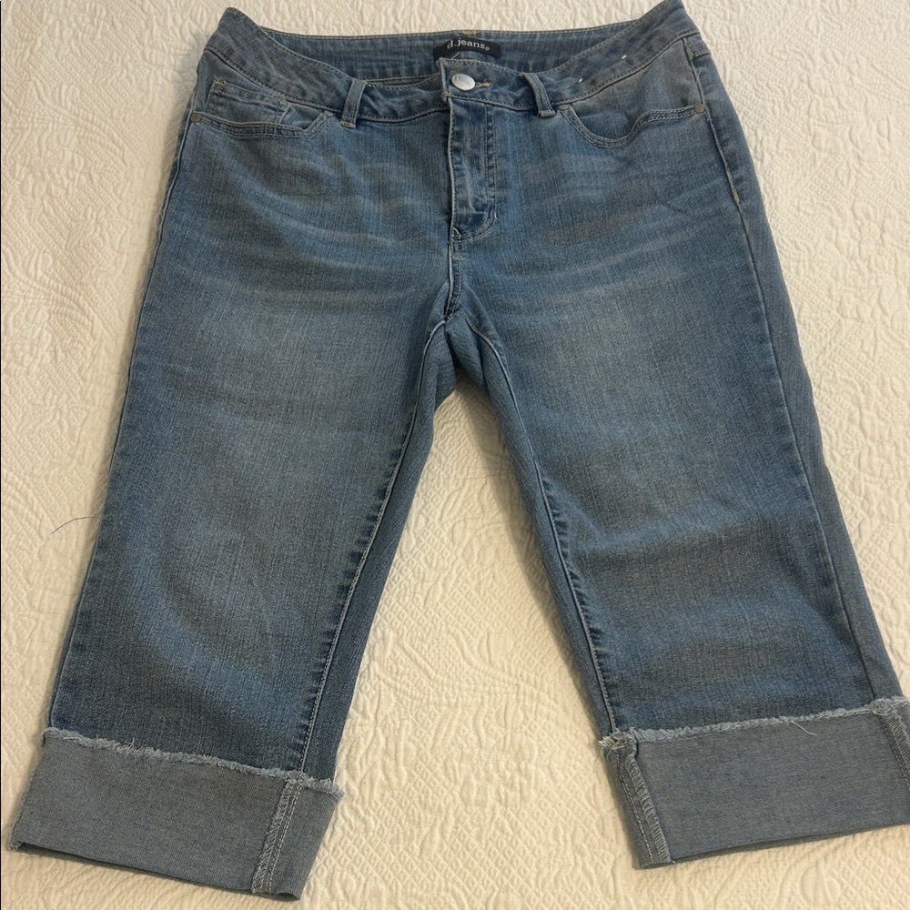 Denim Capri Jeans